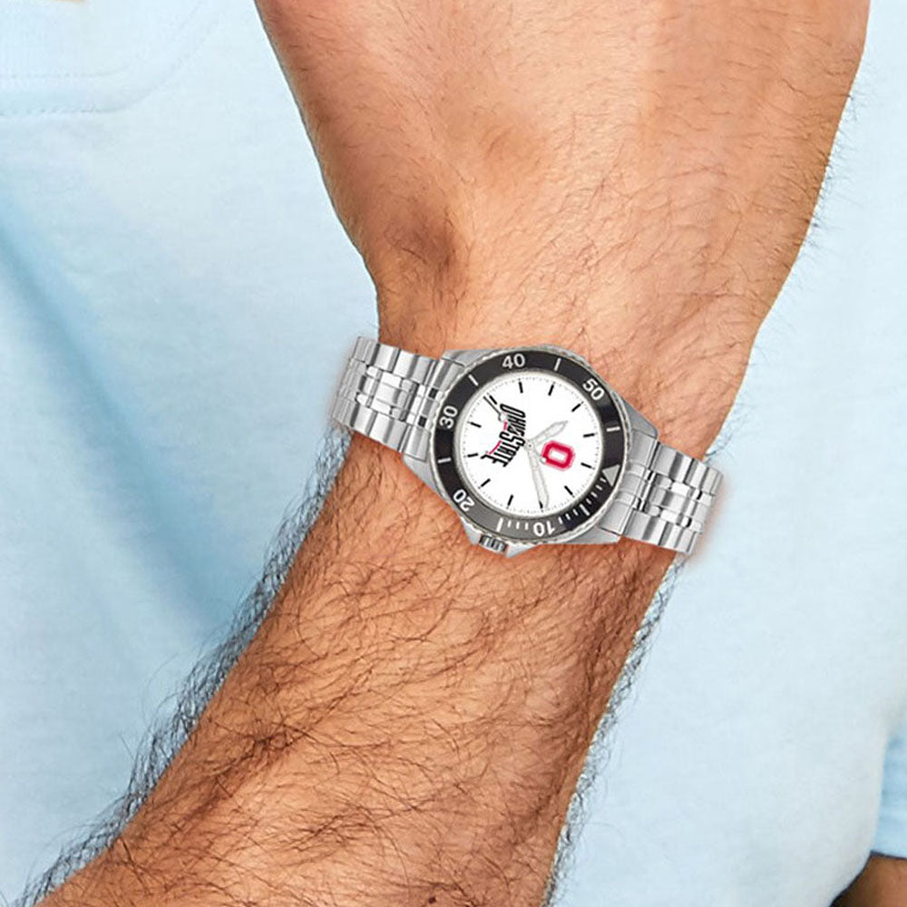 Alternate view of the Mens Ohio State University Champion Watch by The Black Bow Jewelry Co.