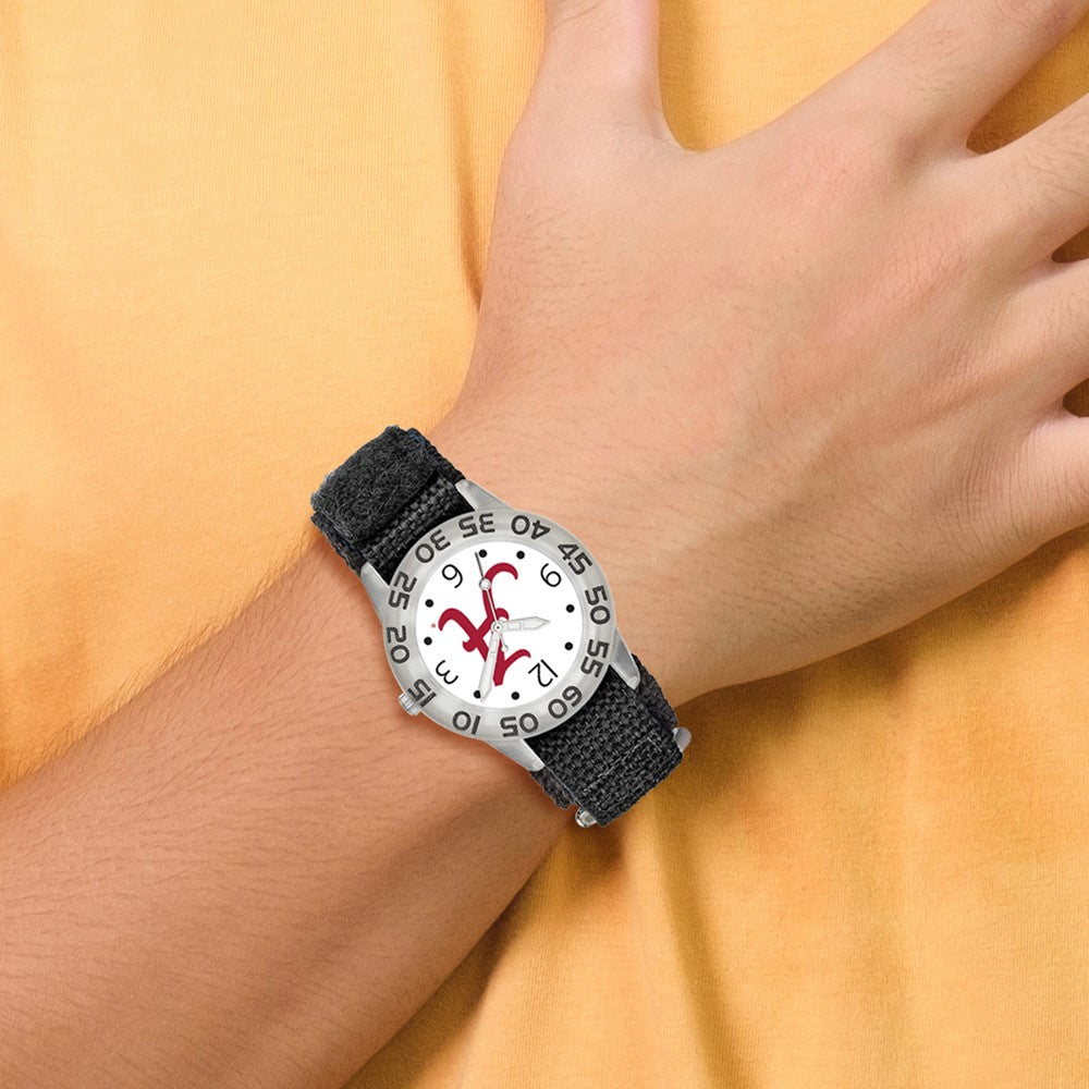 Alternate view of the Kids University of Alabama Childs Fan Watch by The Black Bow Jewelry Co.