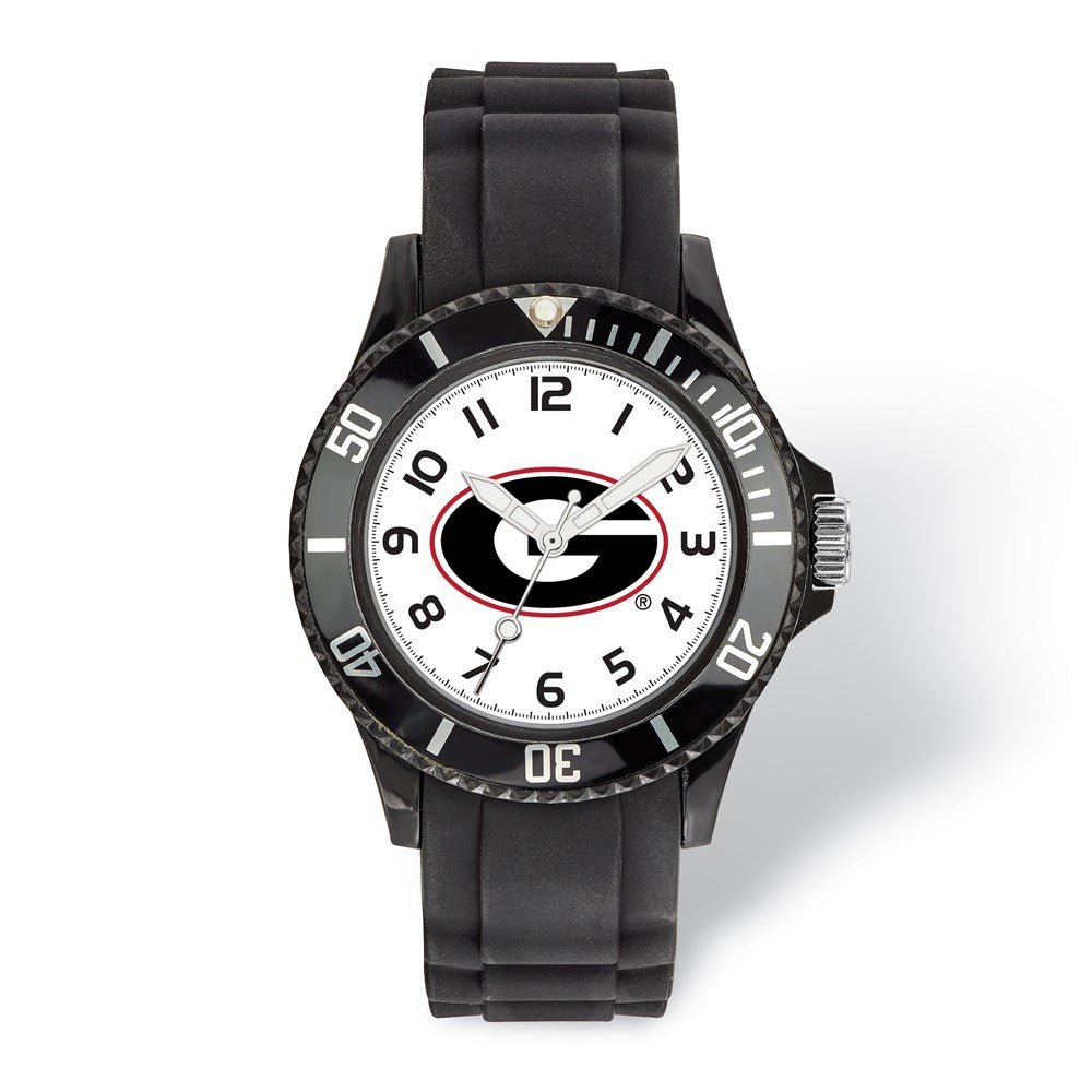 Mens University of Georgia Scholastic Watch, Item W9629 by The Black Bow Jewelry Co.