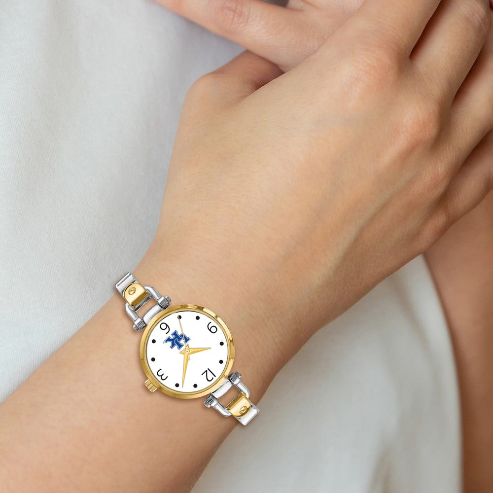 Alternate view of the Ladies University of Kentucky Elegant 2-tone Watch by The Black Bow Jewelry Co.