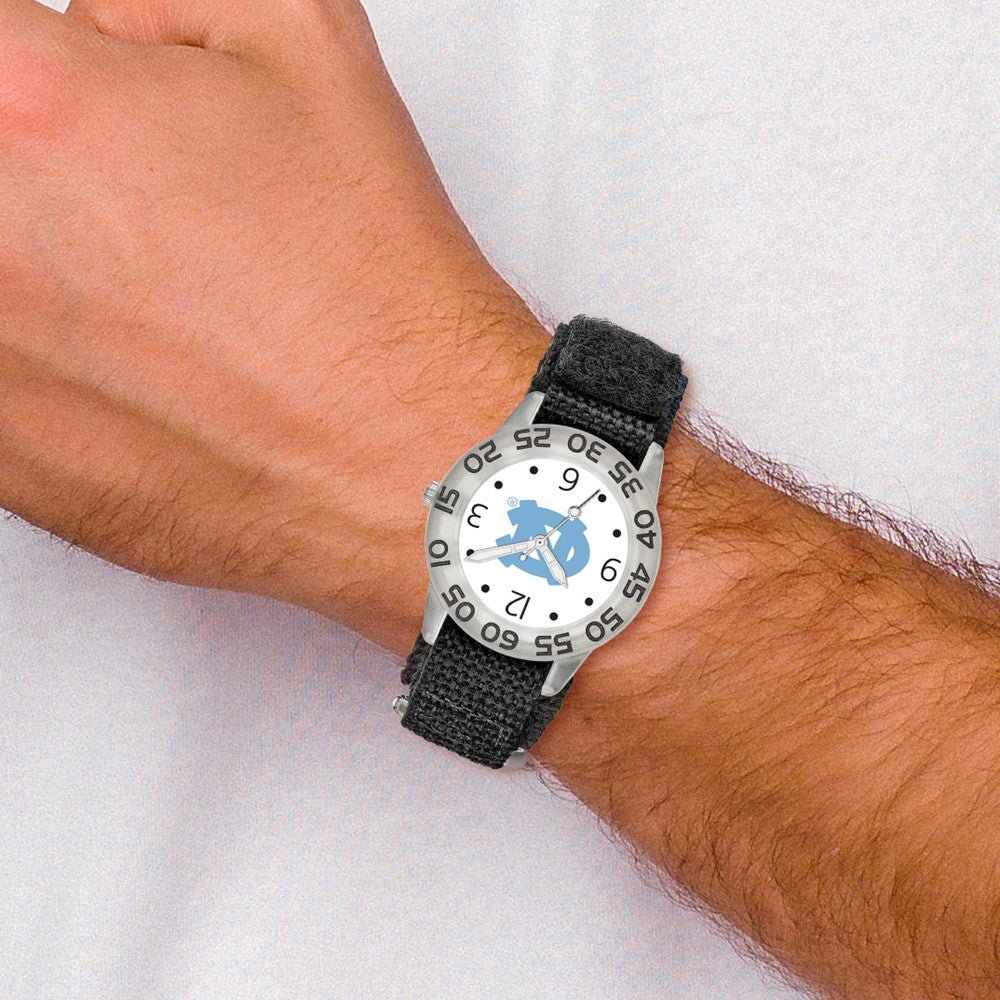 Alternate view of the Kids University of North Carolina Childs Fan Watch by The Black Bow Jewelry Co.