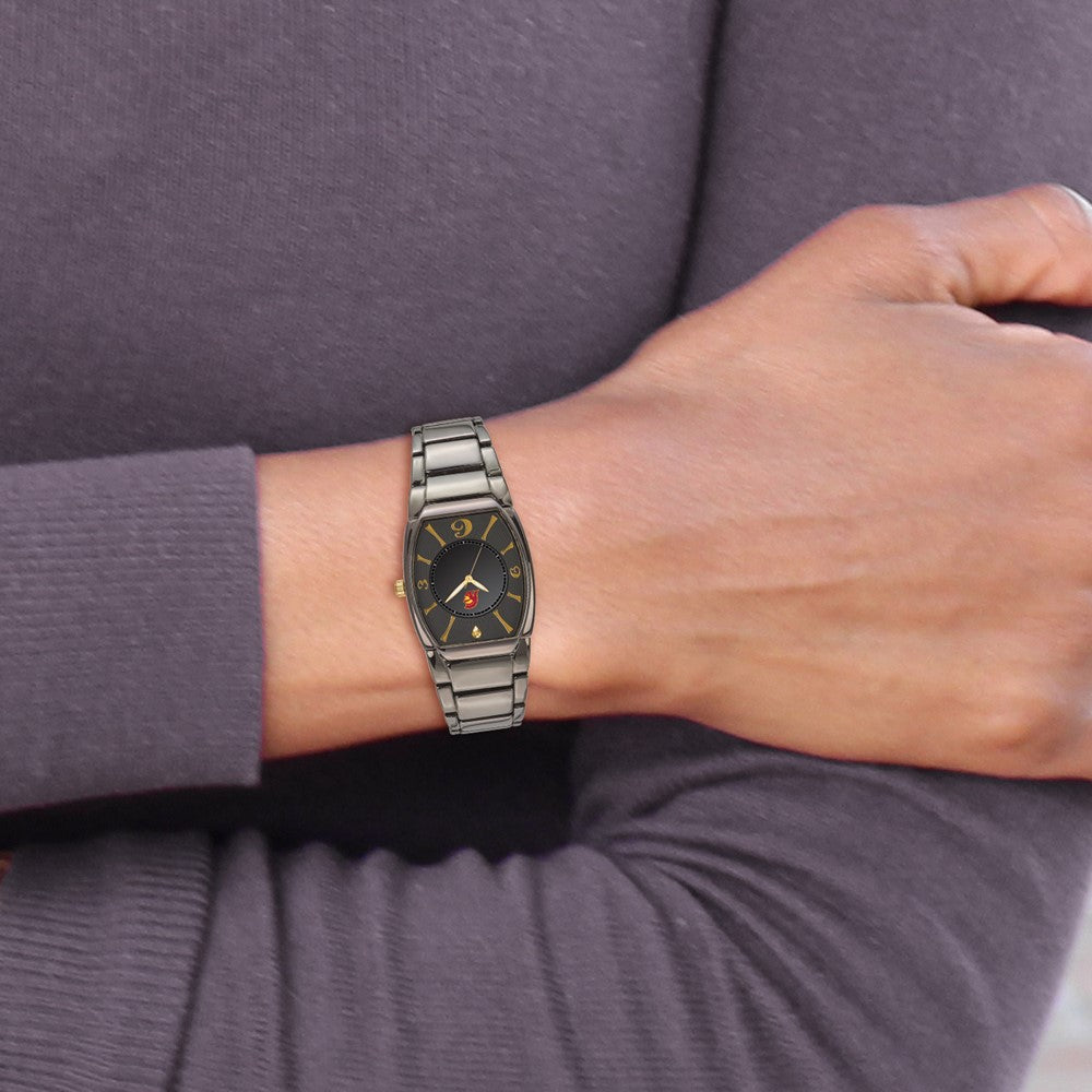 Alternate view of the Mens U. of Southern California Executive Black-plated Watch by The Black Bow Jewelry Co.