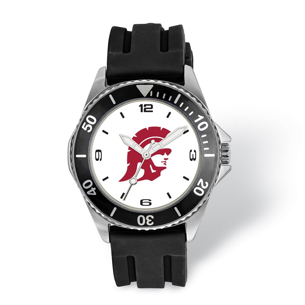 Mens University of Southern California Collegiate Watch, Item W9687 by The Black Bow Jewelry Co.