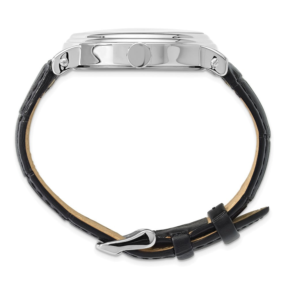 Alternate view of the Marvel Adult Size Black Leather Strap Spiderman Watch by The Black Bow Jewelry Co.