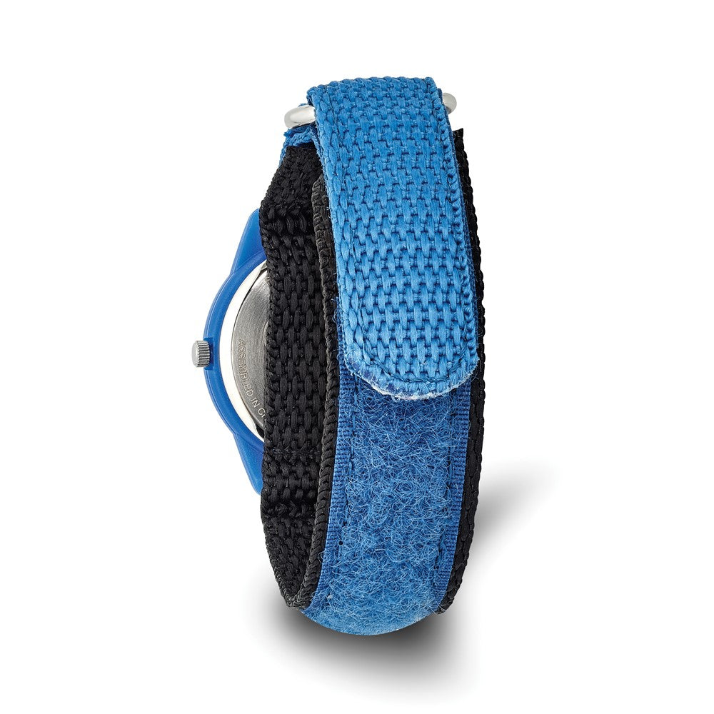 Alternate view of the Marvel Adult Size Captain America Blue Nylon Time Teacher Watch by The Black Bow Jewelry Co.