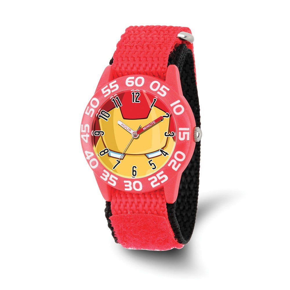 Marvel Boys Iron Man Time Teacher Watch, Item W9755 by The Black Bow Jewelry Co.