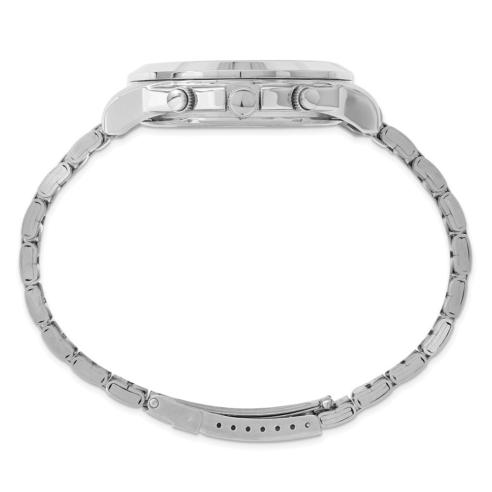 Alternate view of the Mountroyal Mens Stainless Steel Chronograph Watch by The Black Bow Jewelry Co.