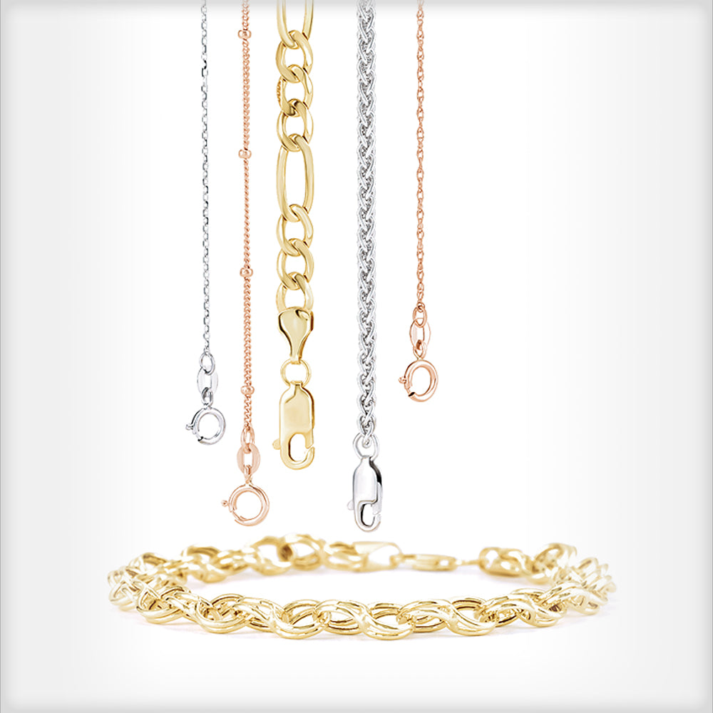 Yellow Gold Necklaces - The Black Bow Jewelry Company