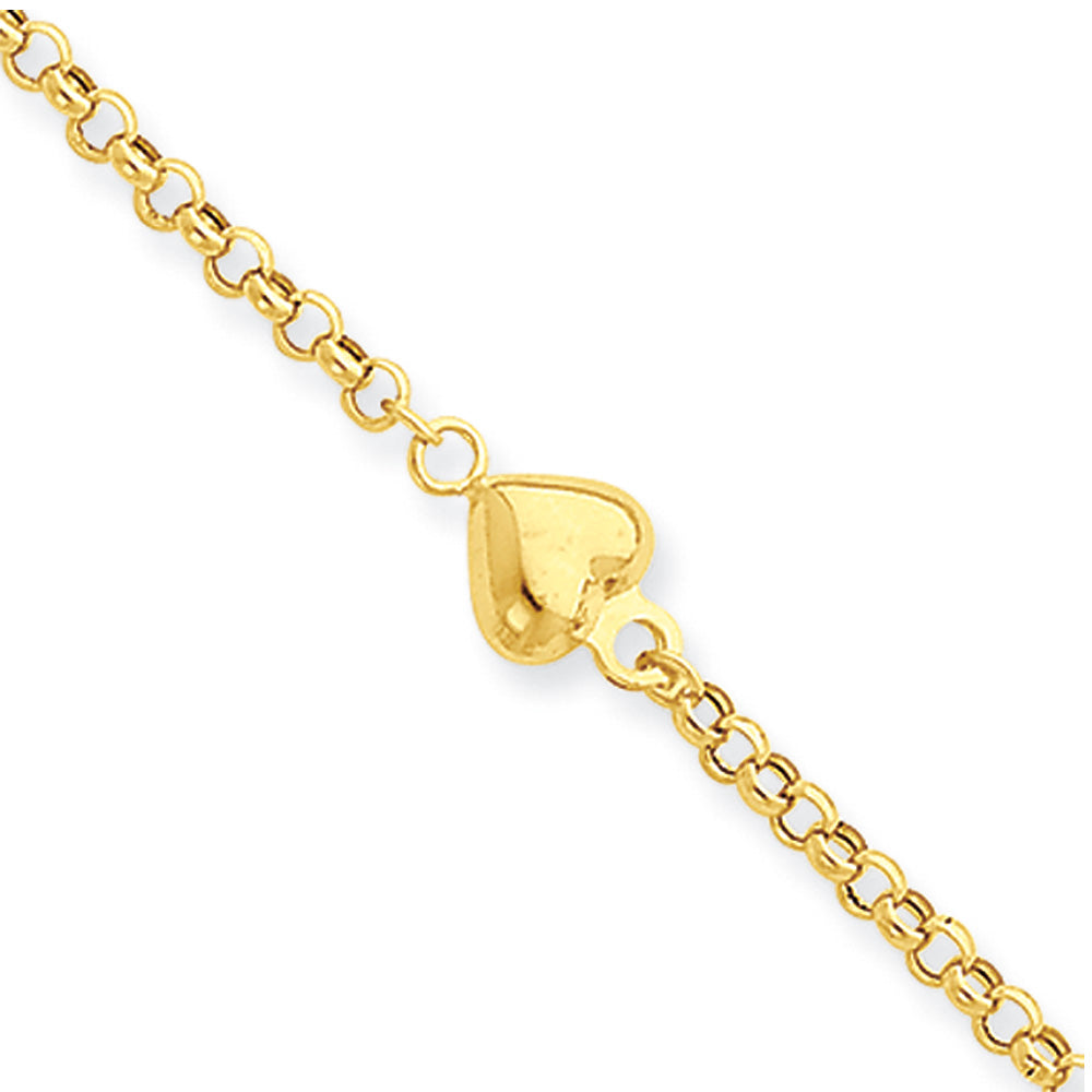 Fine Sterling Silver Belcher Anklet with Diamond Cut Star Charm - 10 Inches  | Jewellerybox.co.uk
