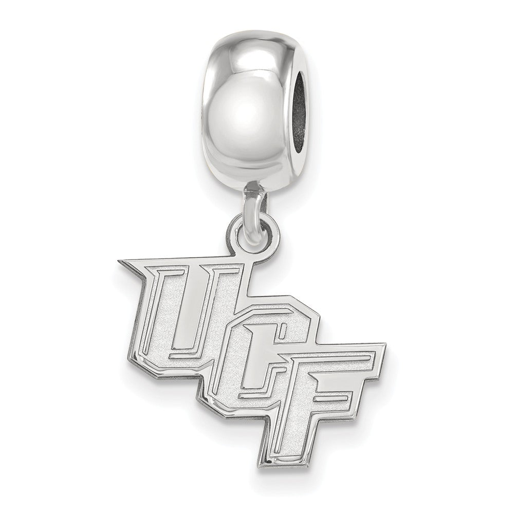 Sterling Silver Univ. of Central Florida Sm Dangle Bead Charm, Item B13852 by The Black Bow Jewelry Co.
