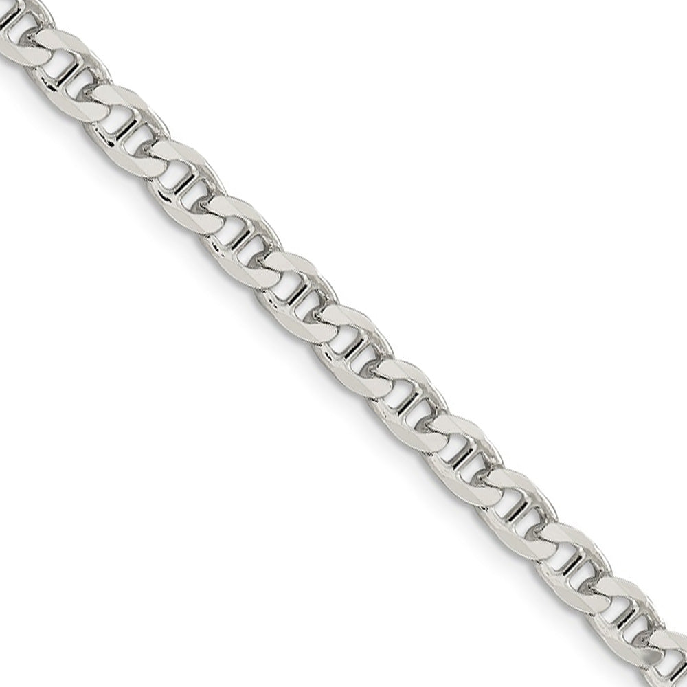 Solid 14K White Gold 16 inch Chain 0.6mm Flat Cable Thin Classic Ladies Necklace