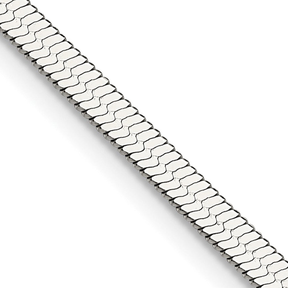 3.9mm Stainless Steel Herringbone Chain Necklace