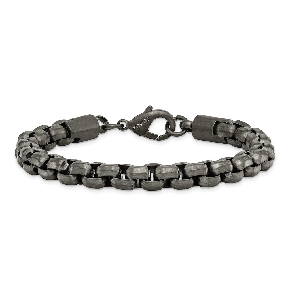 Amazon.com: COOLSTEELANDBEYOND Mens Fancy Vintage Stainless Steel Tribal  Tattoo Pattern Curb Chain Bracelet with Spring Box Clasp: Clothing, Shoes &  Jewelry
