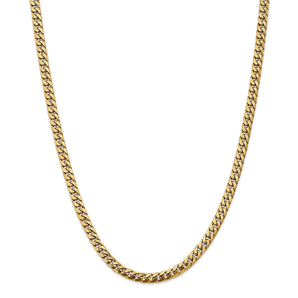 5mm gold curb chain