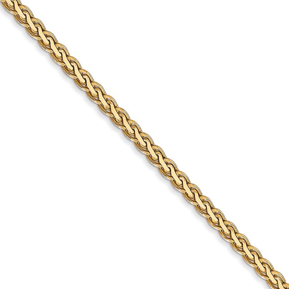 Flat Gold Snake Chain Necklace | Snake Jewellery