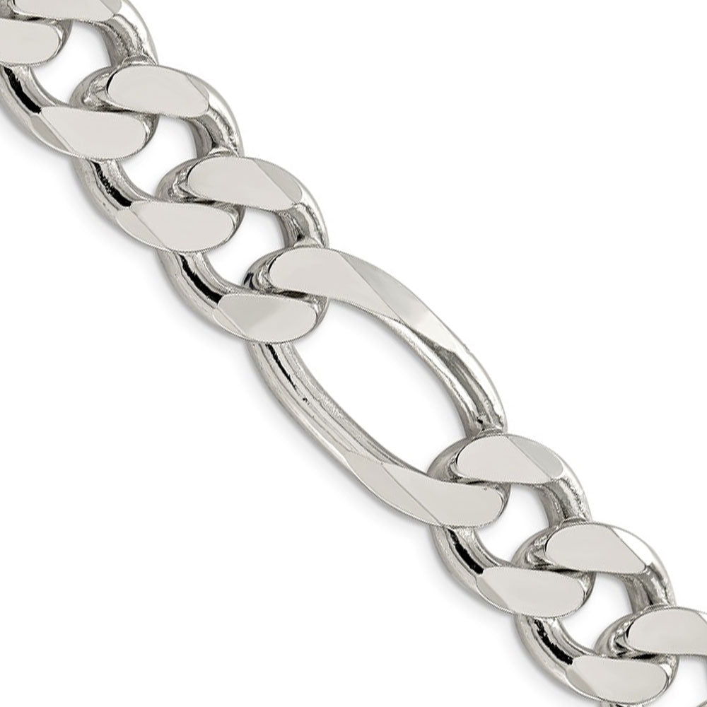 Cuban Silver Bracelet for Men - Solid 15mm Links Chain - VY Jewelry