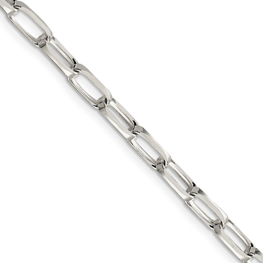 5mm Stainless Steel Flat Anchor Chain Necklace, 22 inch by The Black Bow Jewelry Co.