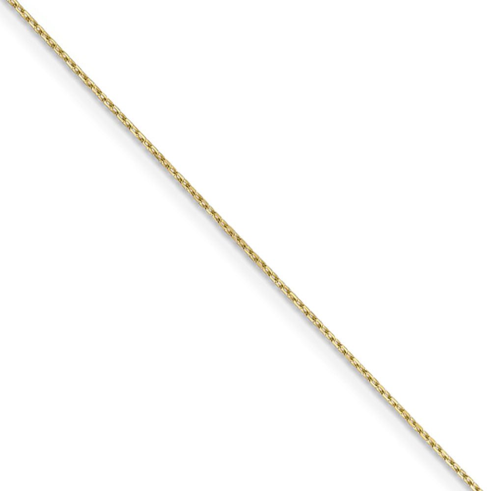 Men's 3.0mm Diamond-Cut Solid Snake Chain Necklace in 10K Gold