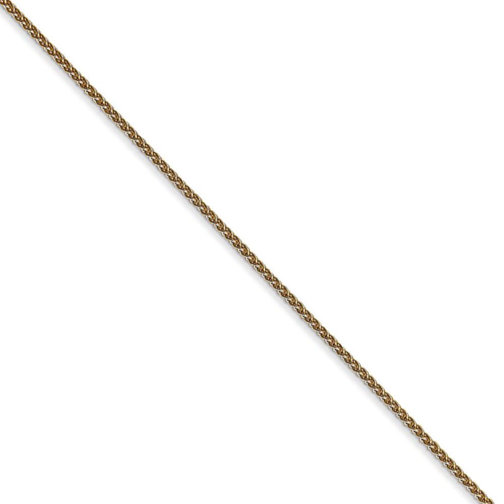 1.1mm 14k Yellow Gold Spiga Pendant Chain Necklace, Item C9538 by The Black Bow Jewelry Co.