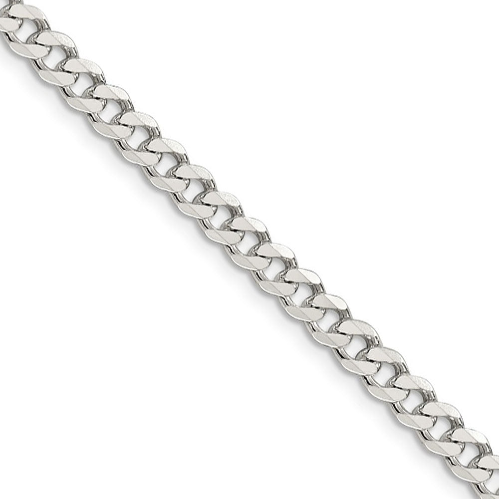 4.5mm Sterling Silver Solid Classic Curb Chain Necklace