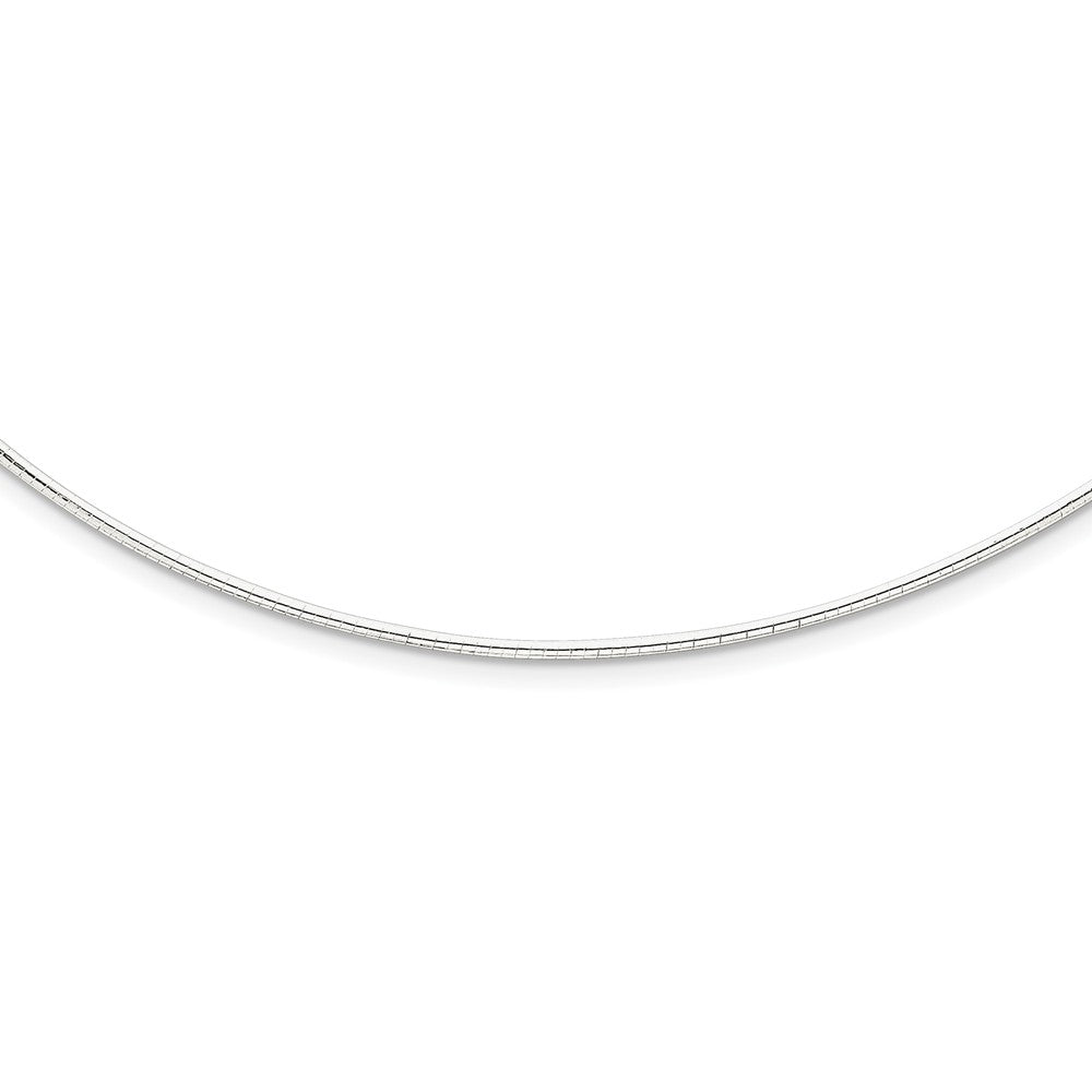 1.6mm Sterling Silver Adjustable Neckwire Chain, 16-18 Inch, Item C9674 by The Black Bow Jewelry Co.