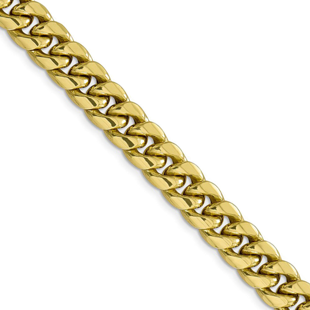 Curb Chain - Yellow Gold Miami Cuban Curb Necklace