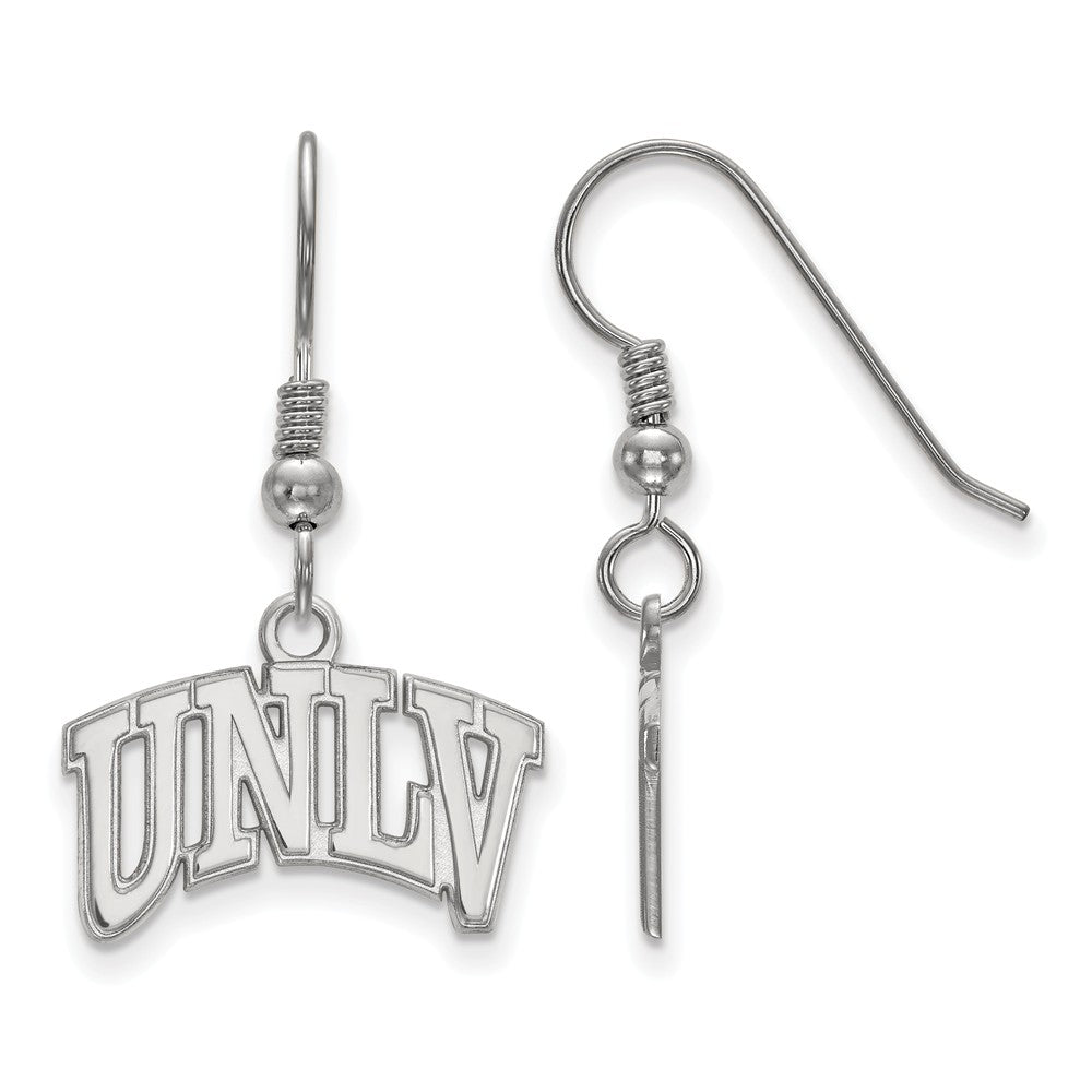 Sterling Silver University of Nevada Las Vegas Dangle Earring, Item E14041 by The Black Bow Jewelry Co.