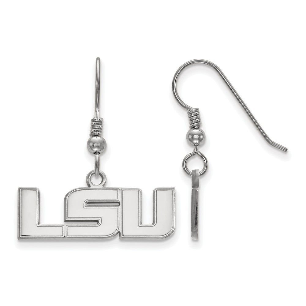 Sterling Silver LogoArt Louisiana State University Small Pendant