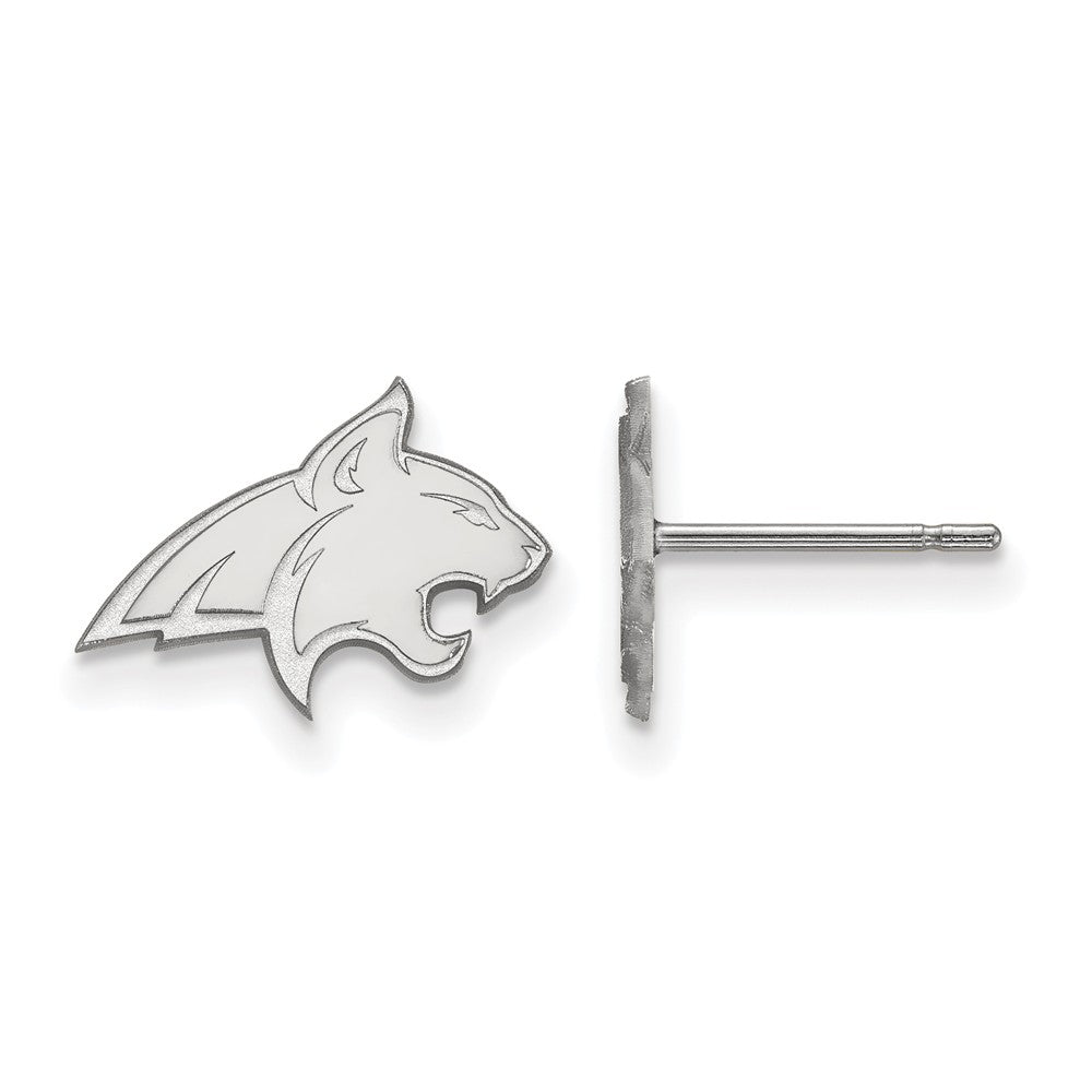 Sterling Silver Montana State University XS (Tiny) Post Earrings, Item E16260 by The Black Bow Jewelry Co.