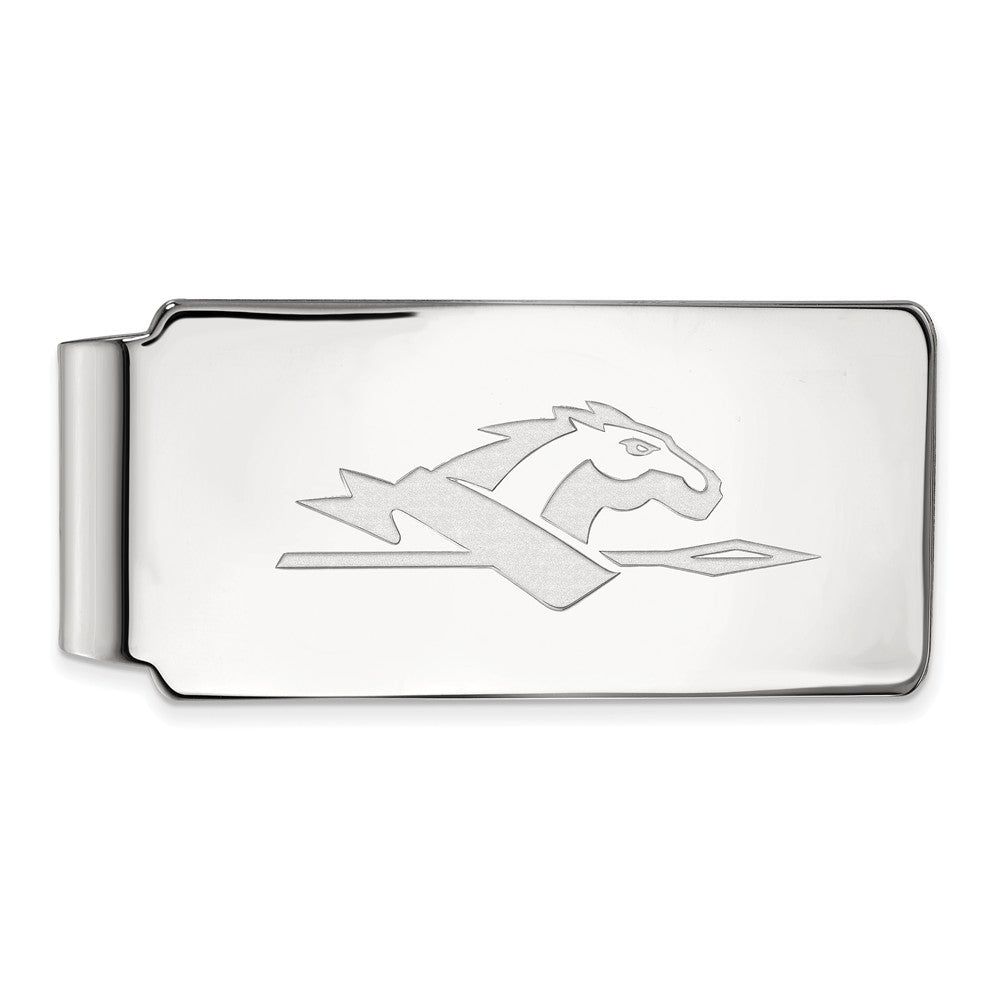 Sterling Silver Longwood U Money Clip, Item M10224 by The Black Bow Jewelry Co.