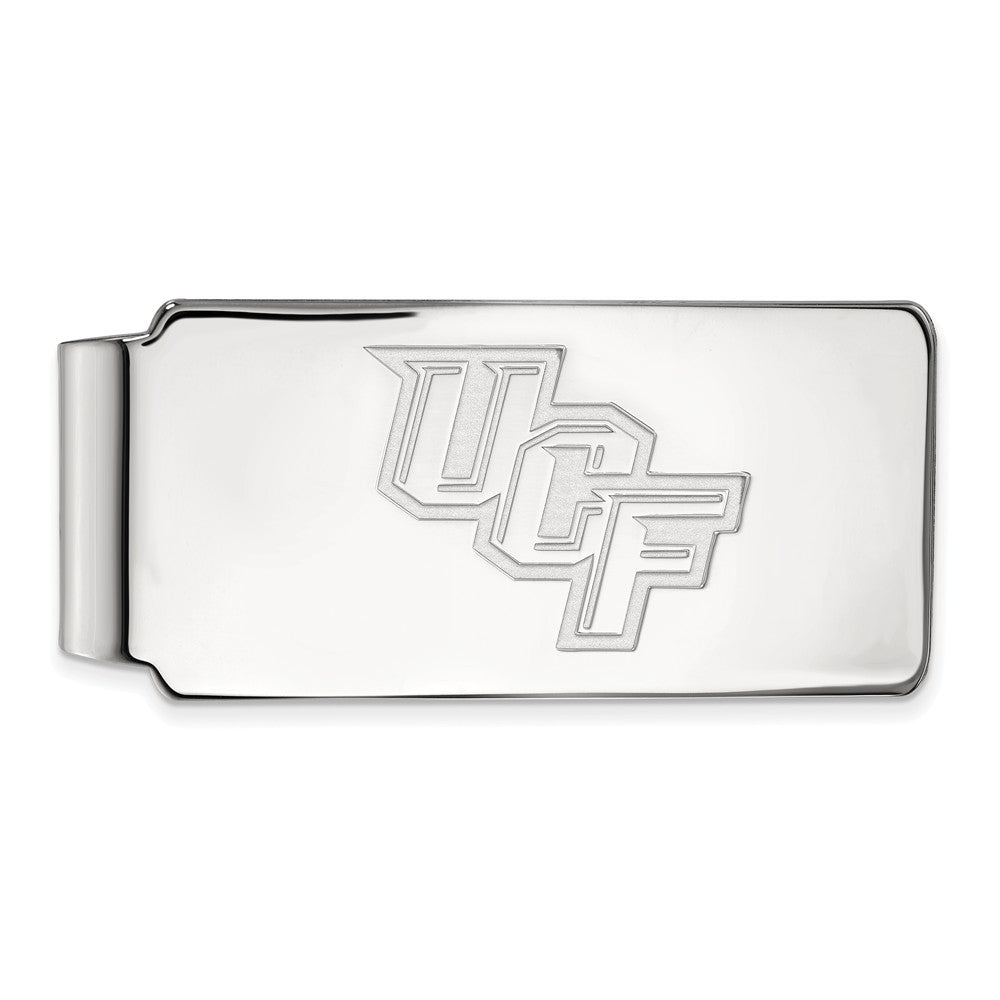 Sterling Silver U of Central Florida Money Clip, Item M10230 by The Black Bow Jewelry Co.