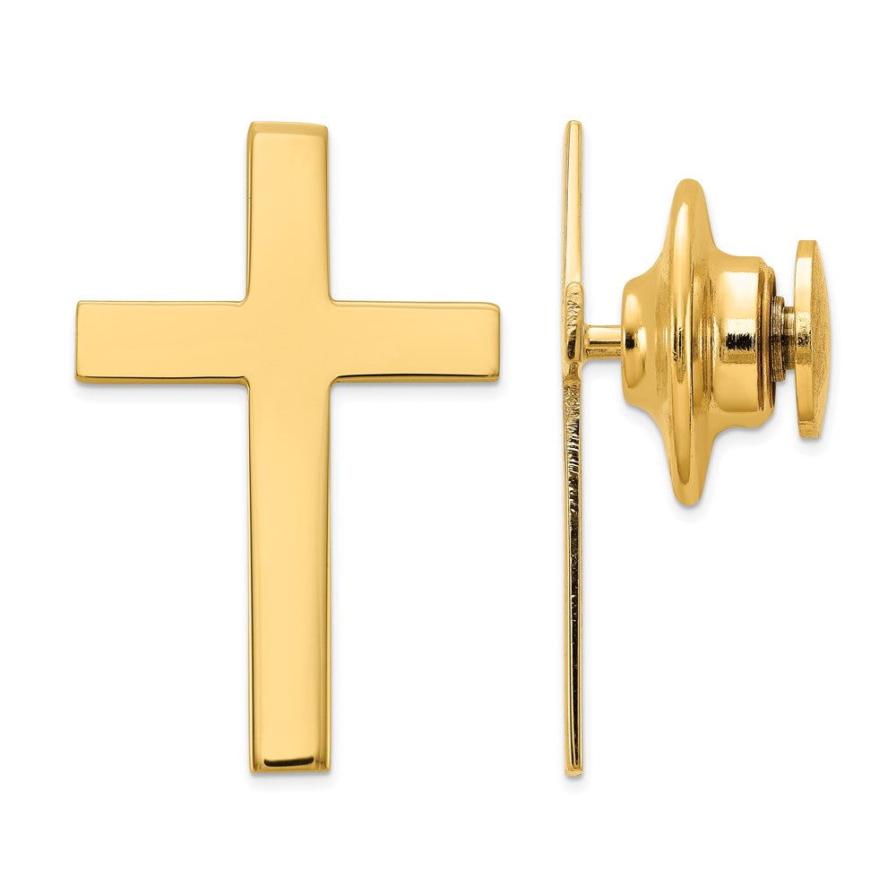 14K Large Cross Earrings – Jason's Jewelry Creations