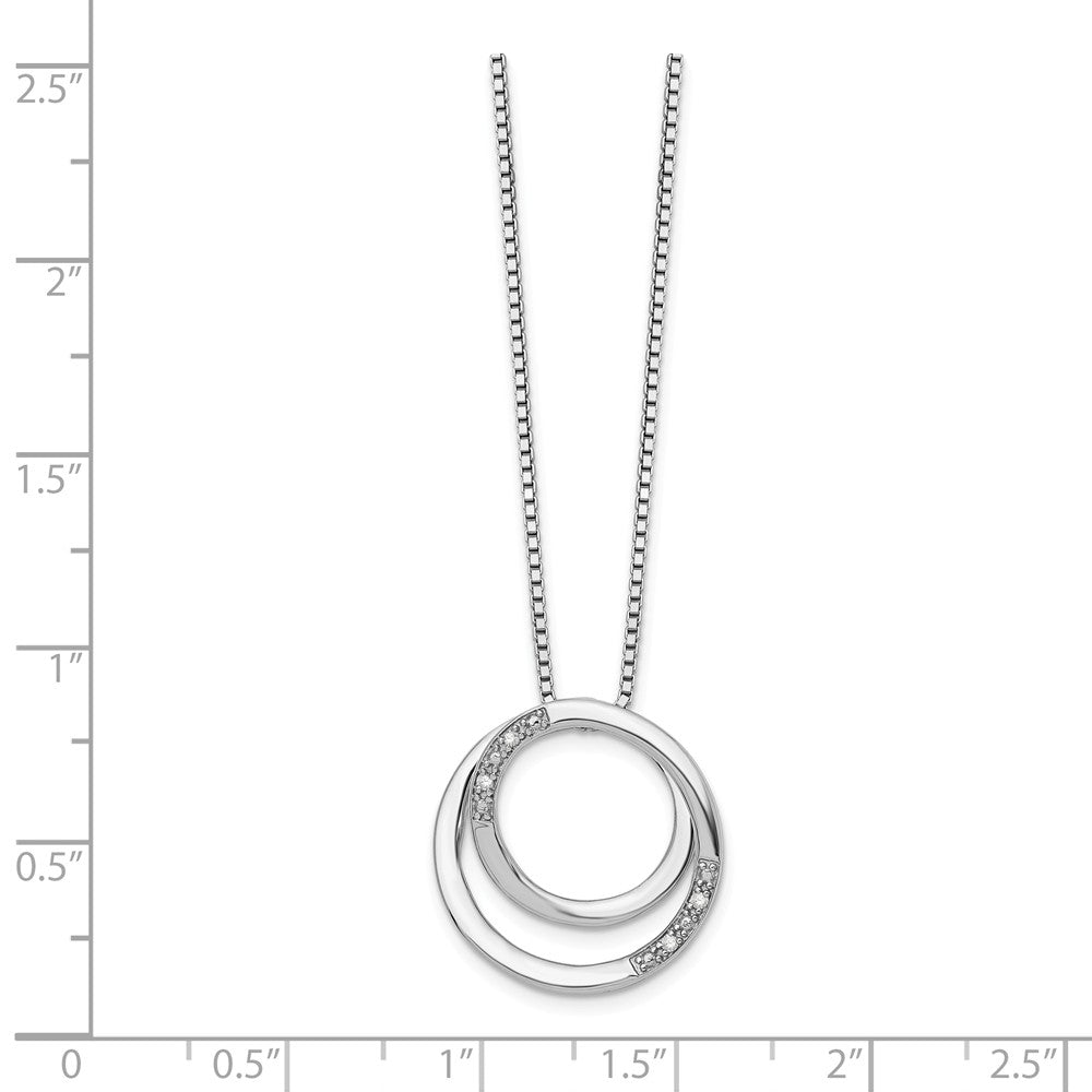 Fashion Double Circle Shape Necklace Jewelry Stainless Steel Jewelry Diamond  Women Necklaces - China Diamond Jewelry and Chain Necklace price |  Made-in-China.com
