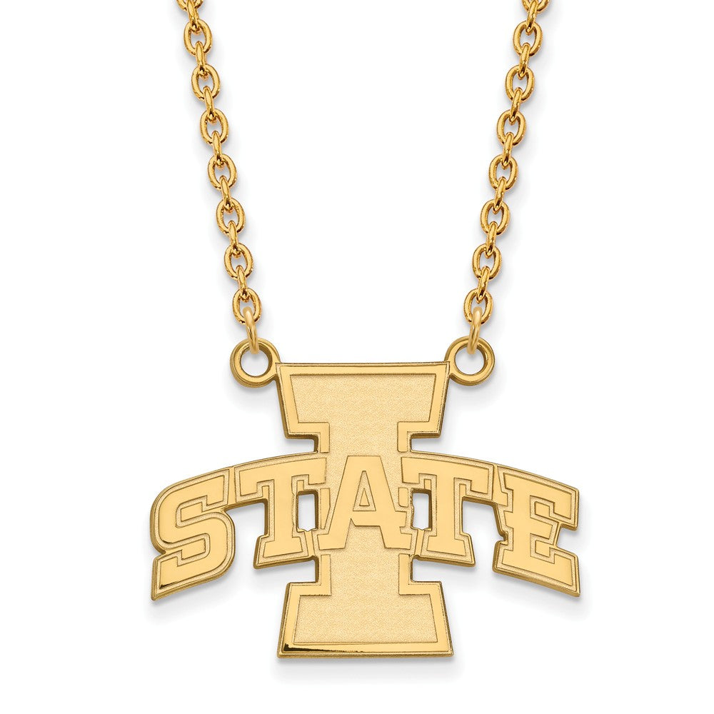 Iowa State University 10K Yellow Gold Small Pendant