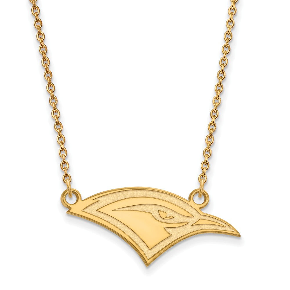 14k Yellow Gold U of Tennessee at Chattanooga Small Pendant Necklace, Item N13514 by The Black Bow Jewelry Co.