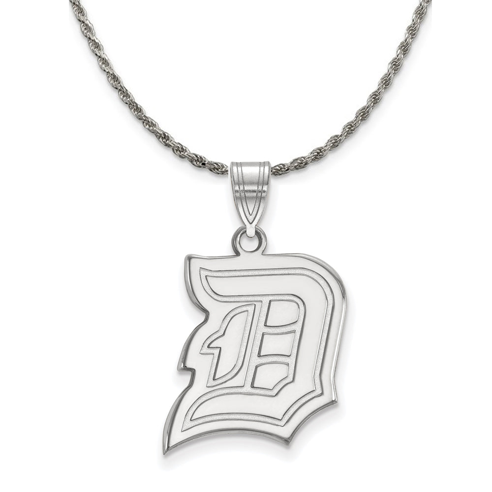 Detroit Tigers Pendant, 14K White - The GLD Shop