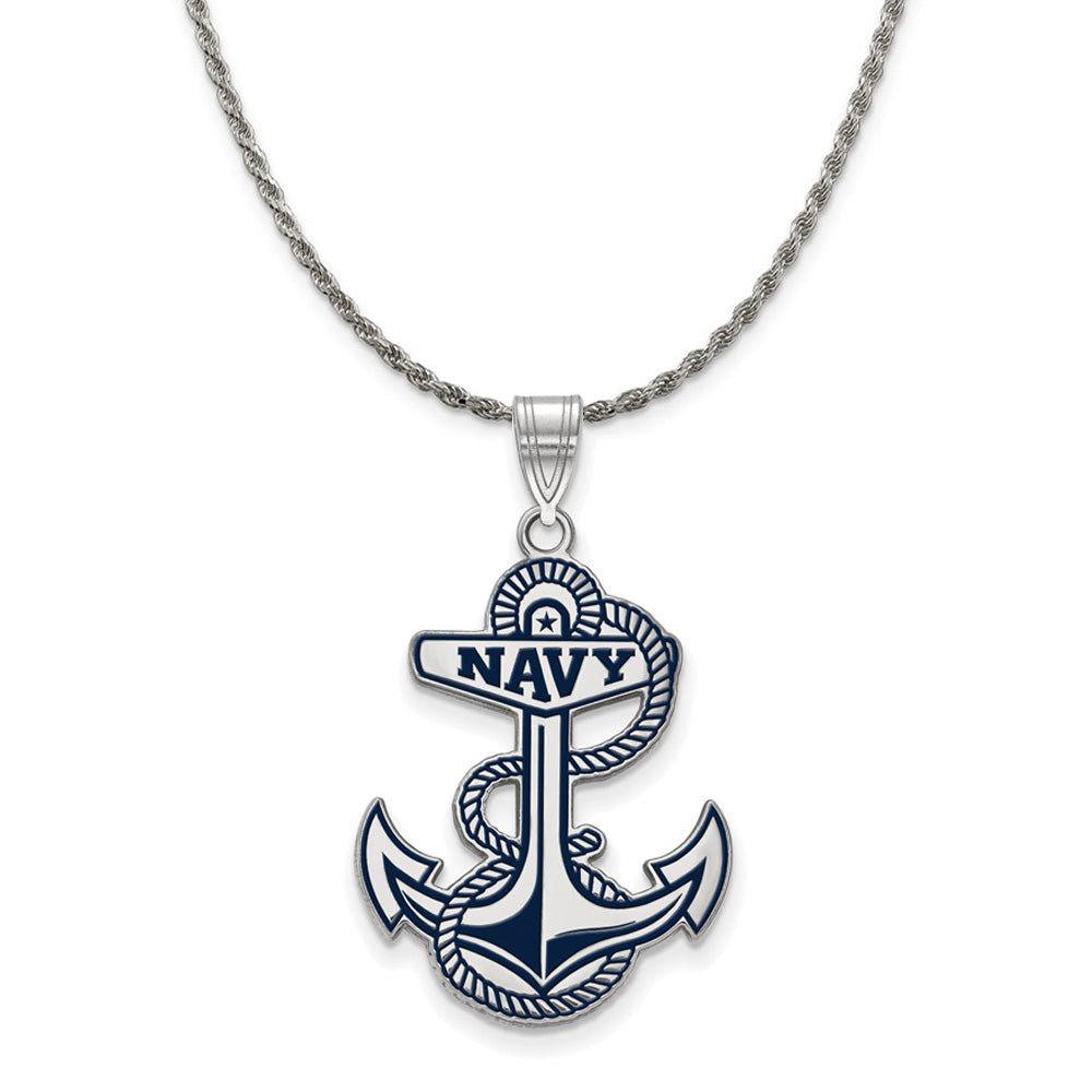 Us navy clearance anchor necklace