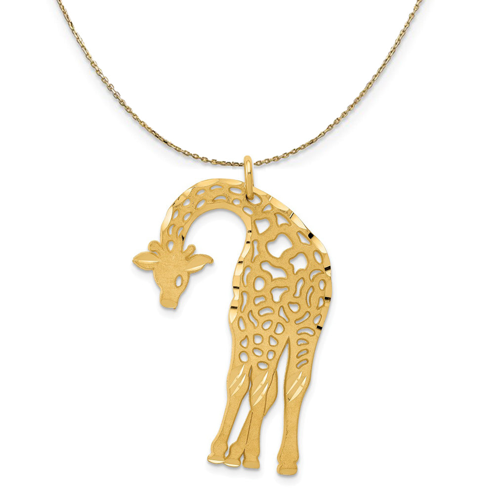 Diamond on sale giraffe necklace