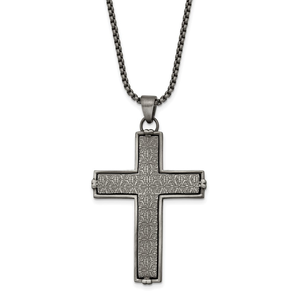 Dropship 3MM 925 Sterling Silver Cross Necklace For Men Women Pendant  Necklace Classic Curb Chain Best Gift With Box 24 Inch to Sell Online at a  Lower Price | Doba