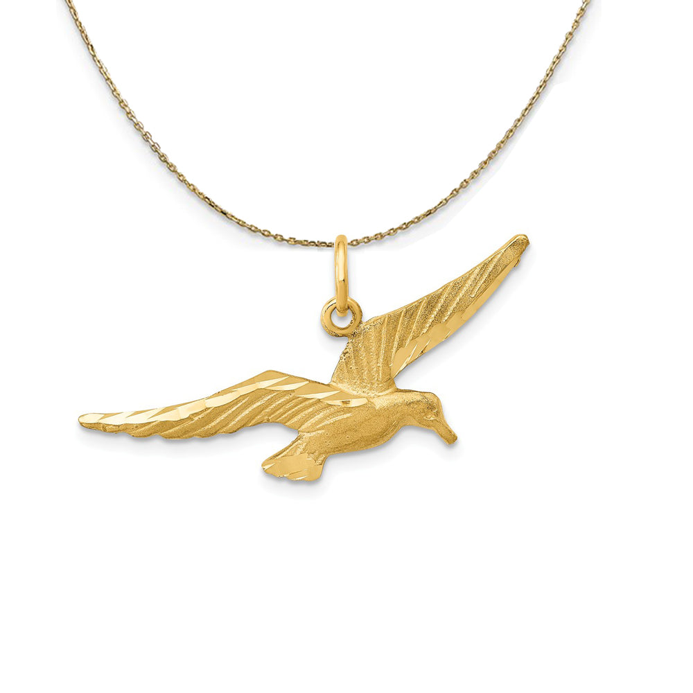 Buy Fly Free Birdie Gold Plated Statement Sterling Silver Pendant Necklace  by Mannash™ Jewellery