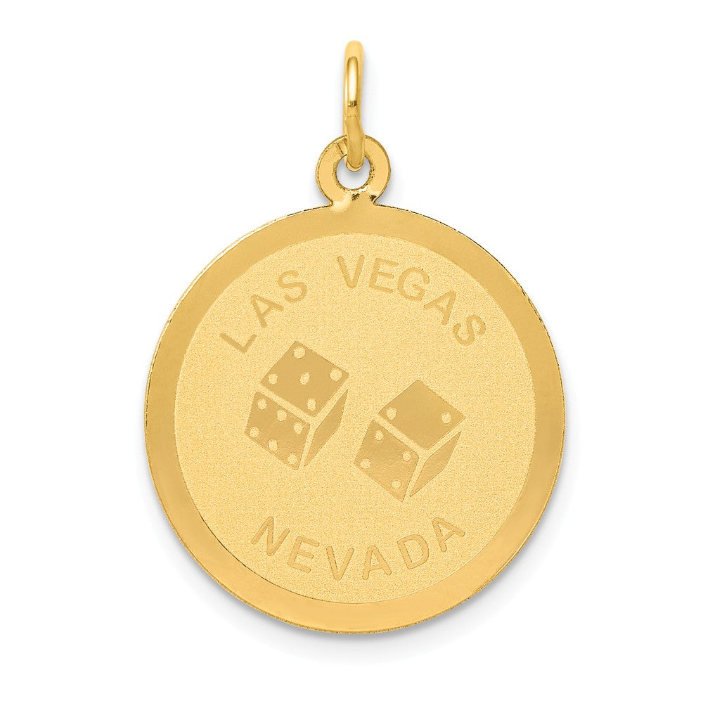 Hotsell 14K Gold Las Vegas Pendant