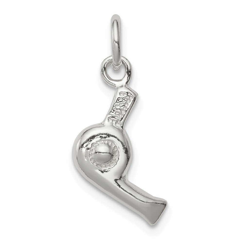 Sterling Silver 3D Blow Dryer Charm, Item P11033 by The Black Bow Jewelry Co.