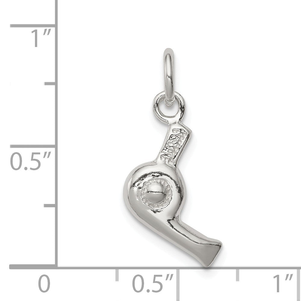 Alternate view of the Sterling Silver 3D Blow Dryer Charm by The Black Bow Jewelry Co.