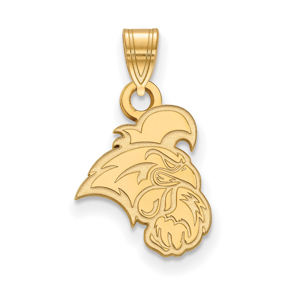 10k Yellow Gold Coastal Carolina U Small Mascot Pendant, Item P14138 by The Black Bow Jewelry Co.