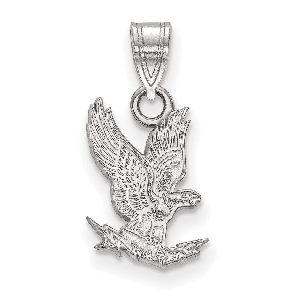 14k White Gold Air Force Academy Small Pendant, Item P20408 by The Black Bow Jewelry Co.