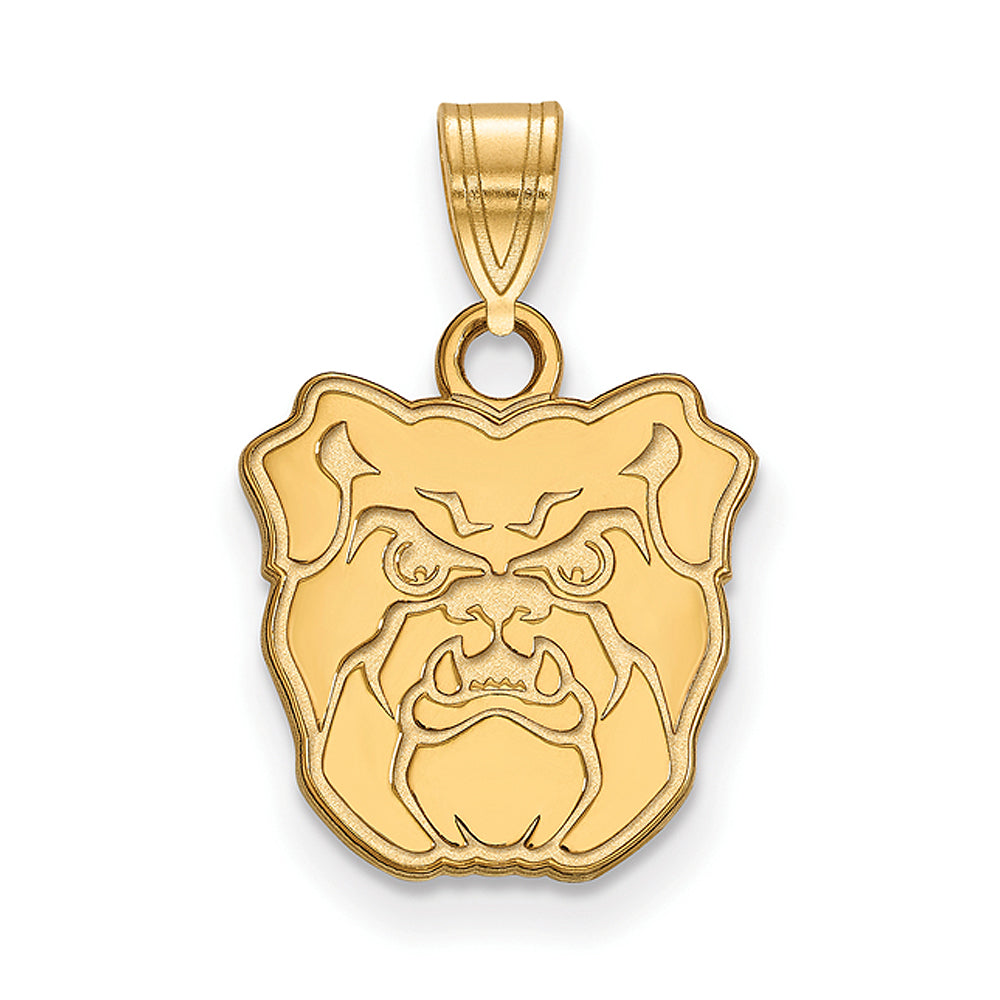 14k Gold Plated Silver Butler U Small Mascot Pendant, Item P20742 by The Black Bow Jewelry Co.