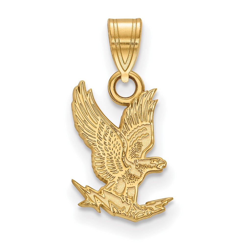14k Gold Plated Silver Air Force Academy Small Pendant, Item P20867 by The Black Bow Jewelry Co.