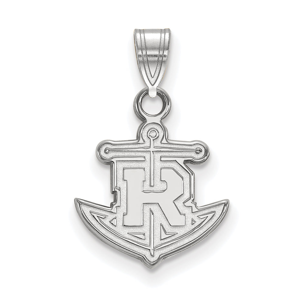 Sterling Silver Rollins College Small Pendant, Item P21022 by The Black Bow Jewelry Co.