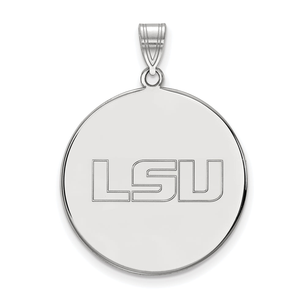 14k Yellow Gold Louisiana State Pendant 18 In.