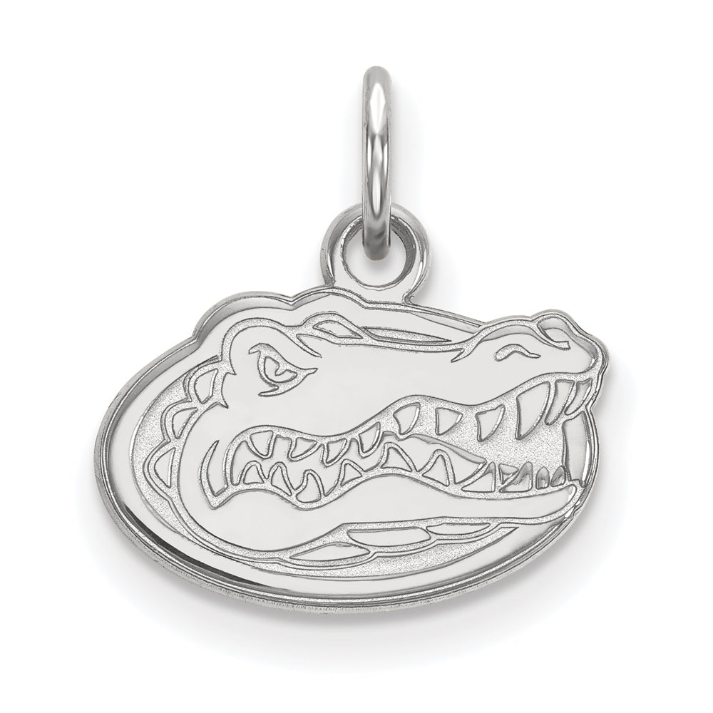 10k White Gold U of Florida XS (Tiny) Mascot Charm or Pendant, Item P22714 by The Black Bow Jewelry Co.